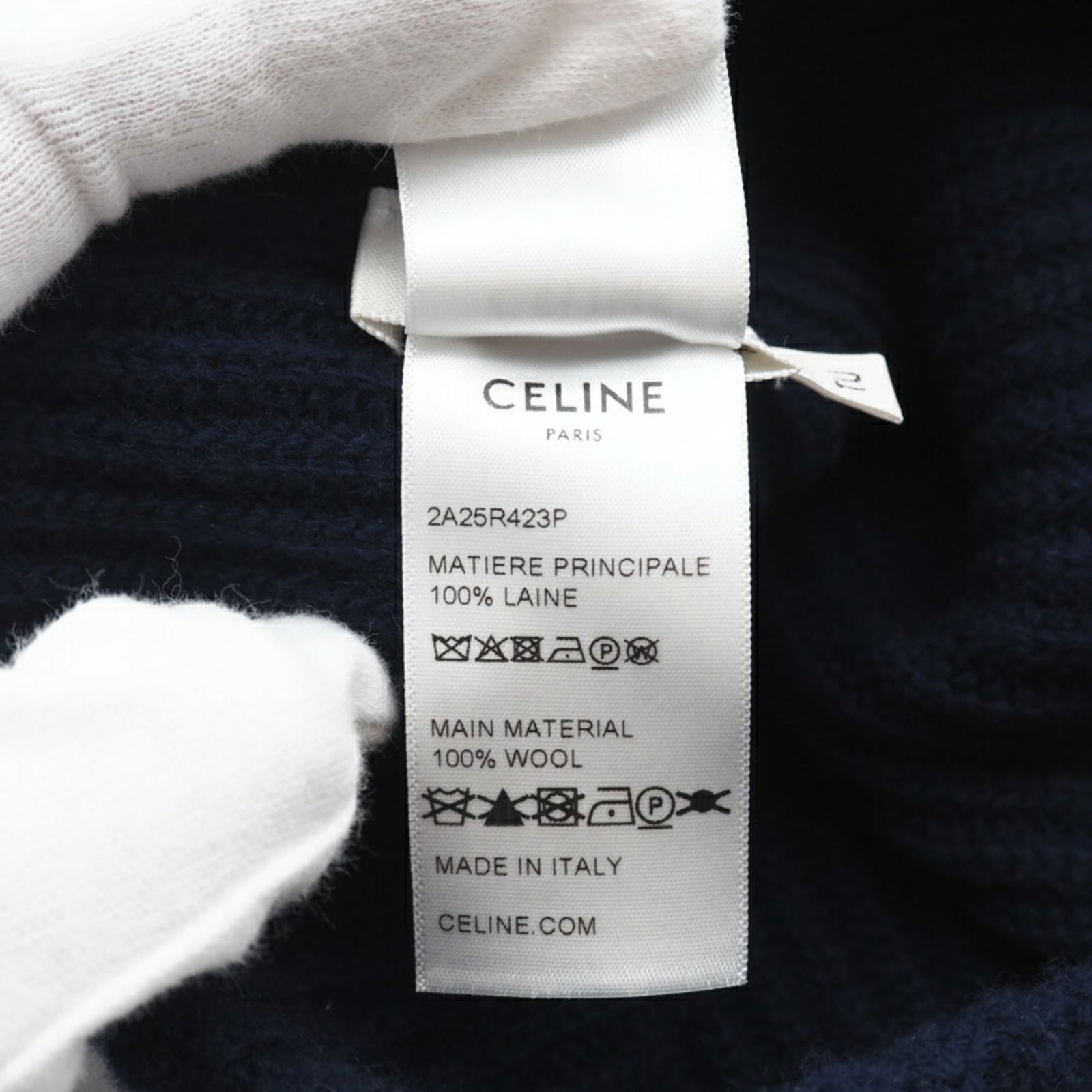 Celine Wool Knit Hat - 12