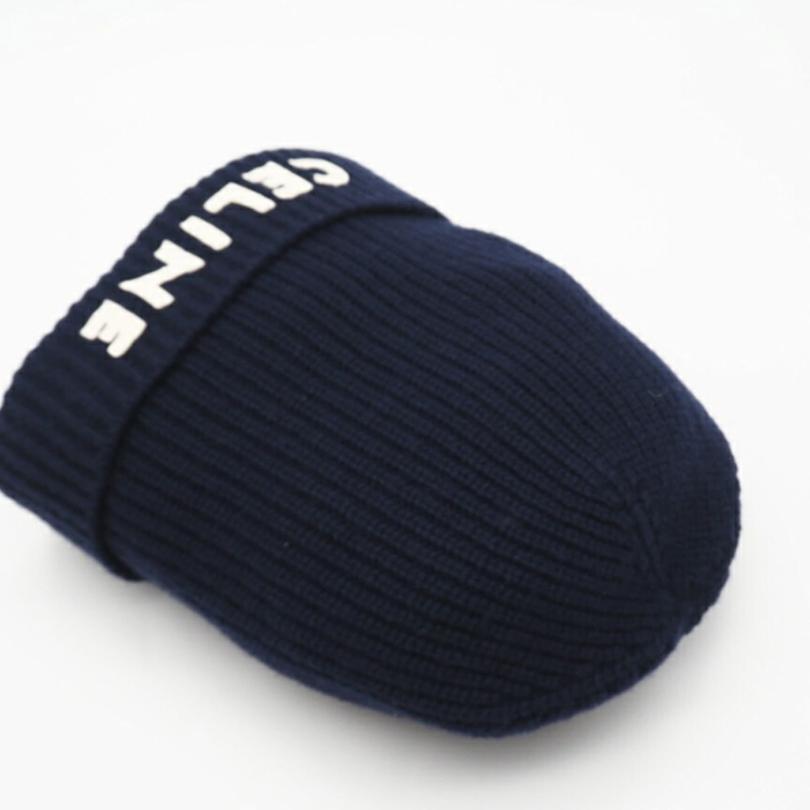 Celine Wool Knit Hat - 3