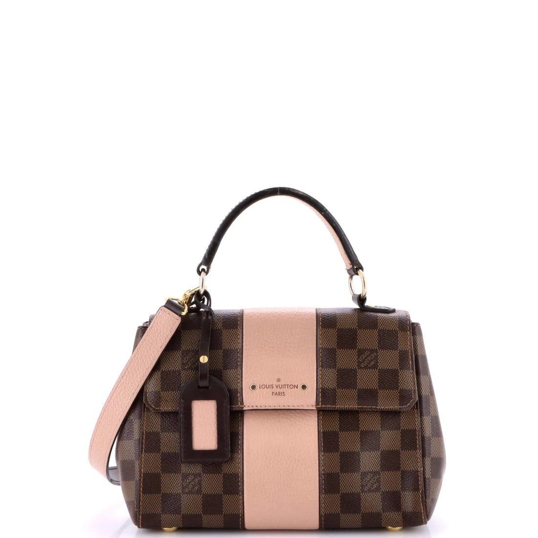 Louis Vuitton Damier BB Leather Handbag - Bond Street: Louis Vuitton Damier BB Leather Handbag - Bond Street A true fashion icon, the Louis Vuitton Damier BB Leather Handbag - Bond Street is a timeless piece that exudes elegance and sophistication. With