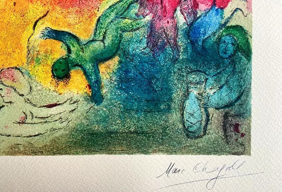 Marc Chagall Lithograph # (Numbered) - 10