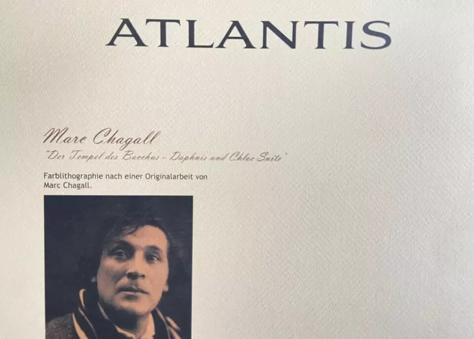 Marc Chagall Lithograph # (Numbered) - 12