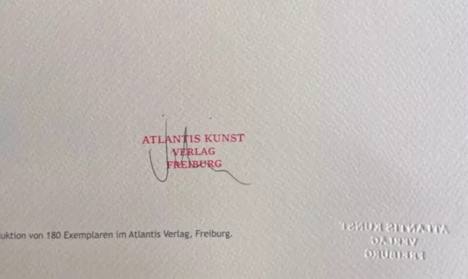 Marc Chagall Lithograph # (Numbered) - 14