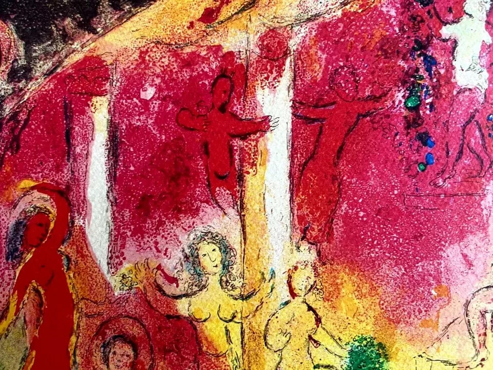 Marc Chagall Lithograph # (Numbered) - 3