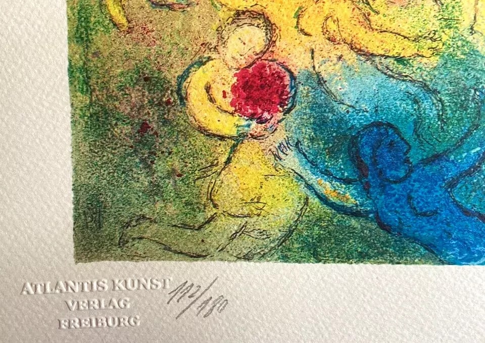 Marc Chagall Lithograph # (Numbered) - 9