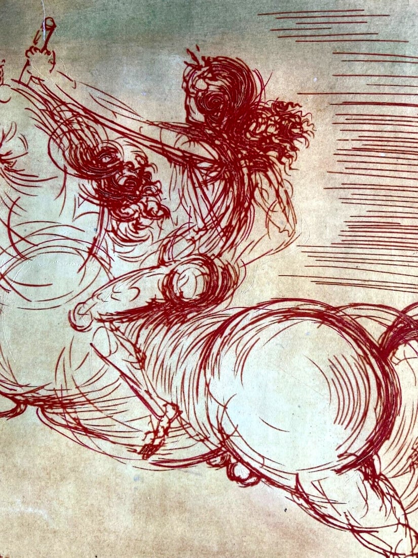 Numbered - Salvador Dal Etching -Made - 4