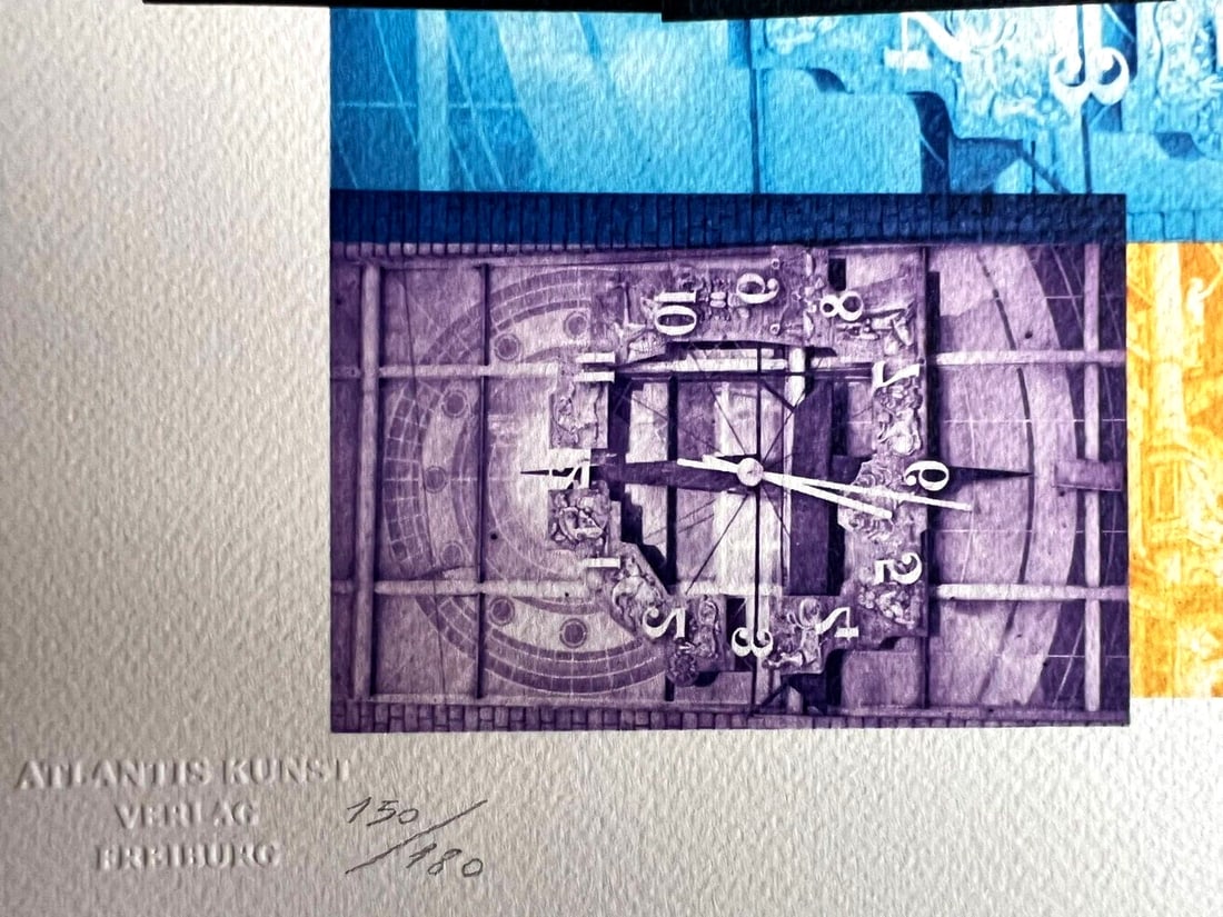 Numbered Robert Rauschenberg Lithograph - 9