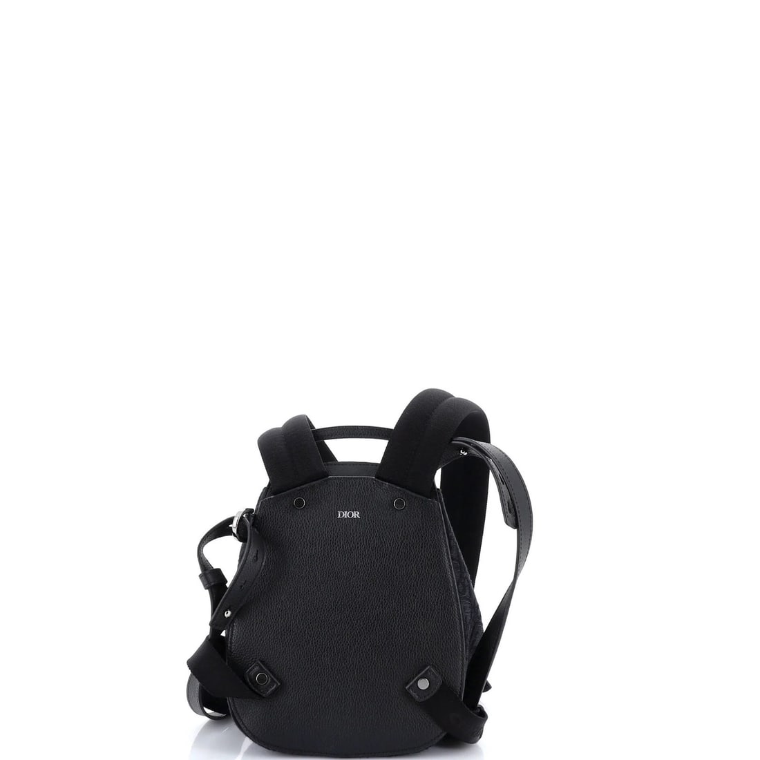 Christian Dior Mini Oblique Canvas Saddle Backpack - 3