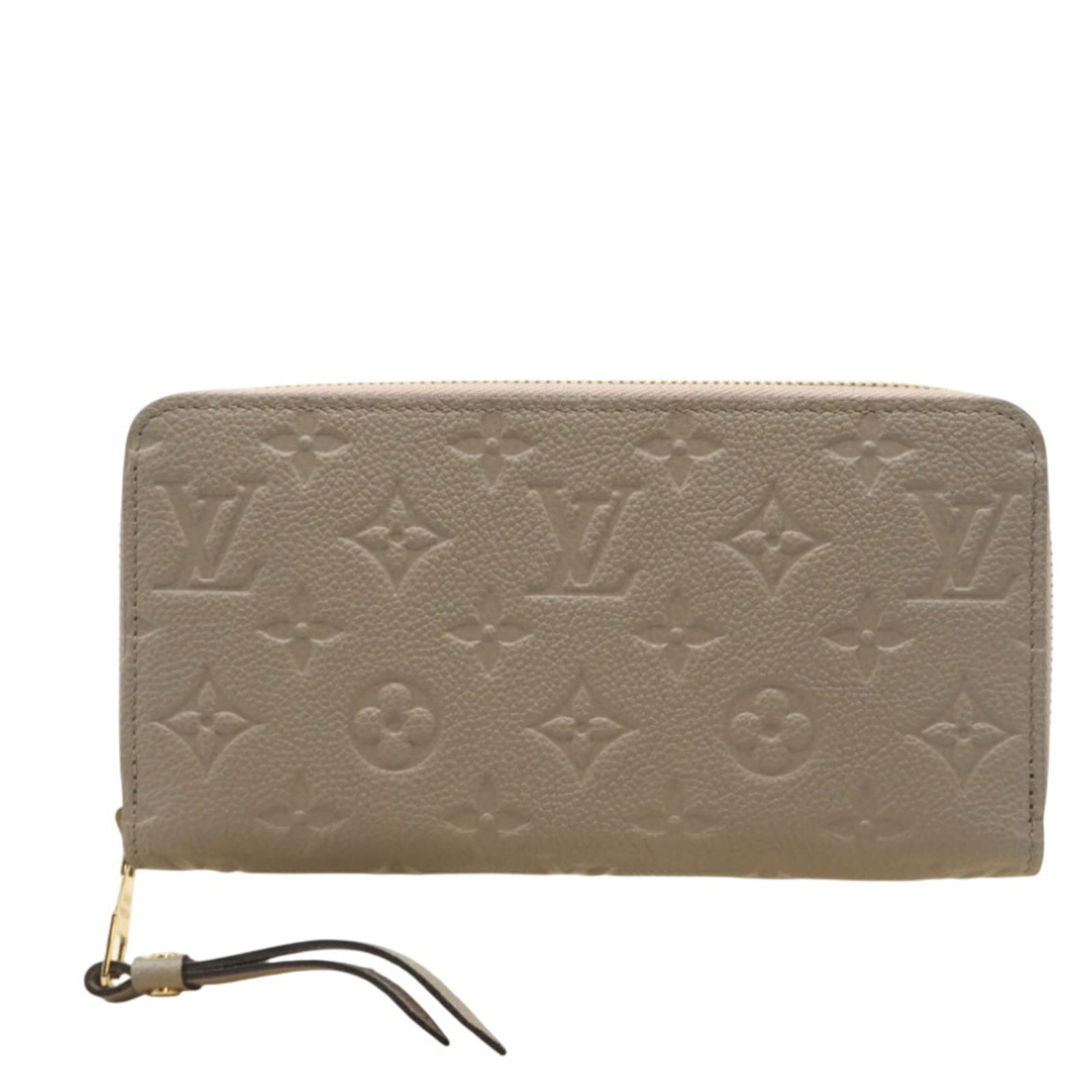 Louis Vuitton Bi-Fold Leather Wallet: Louis Vuitton Bi-Fold Leather Wallet A timeless piece from the iconic Louis Vuitton brand, this bi-fold leather wallet boasts classic design and premium materials, with its beige Tourterelle color