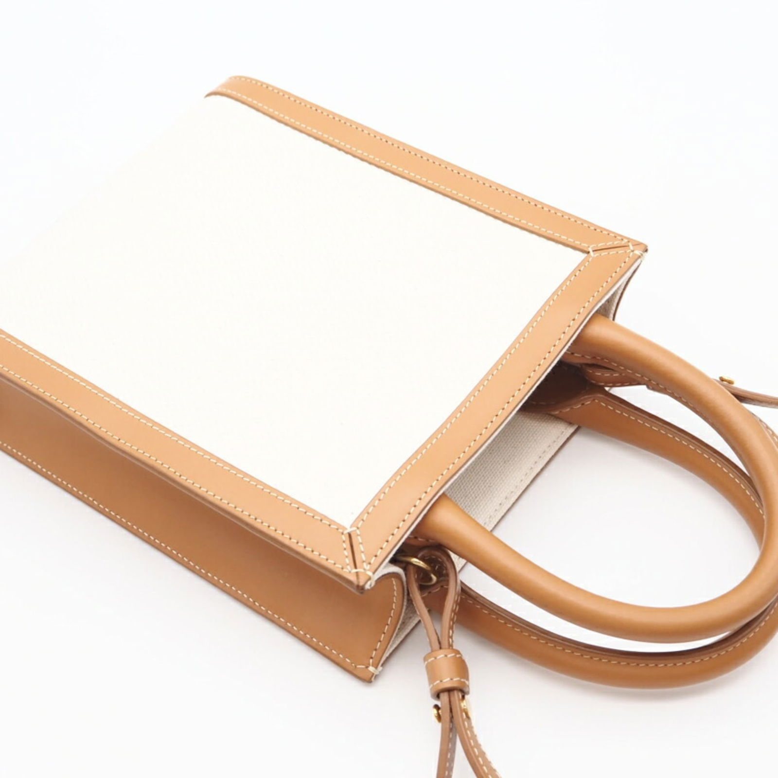 Celine Canvas Shoulder Bag - 4