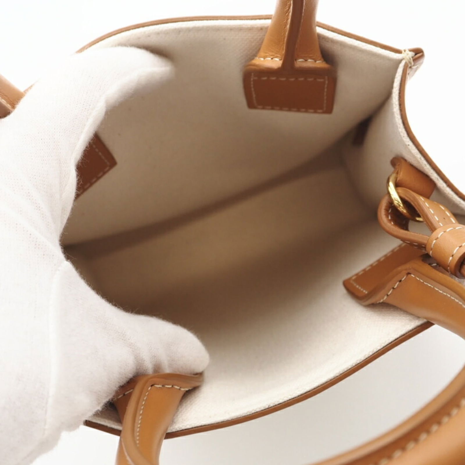 Celine Canvas Shoulder Bag - 9