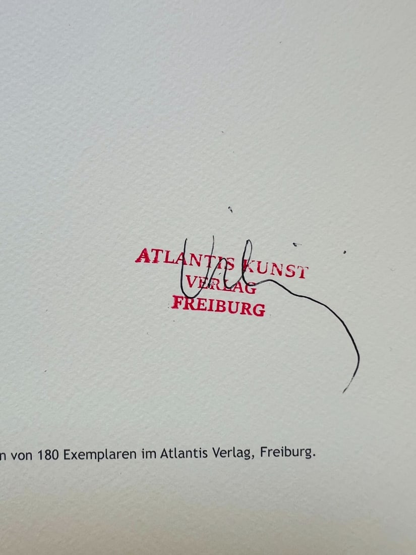 Limited Mark rothko Lithograph op Numbered - 11