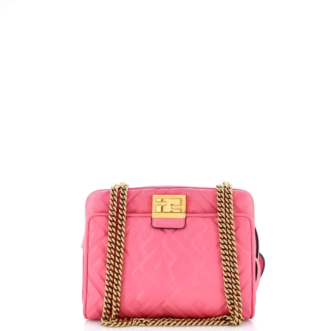 Fendi Zucca Embossed Leather Upside Down Bag (1 of 7)