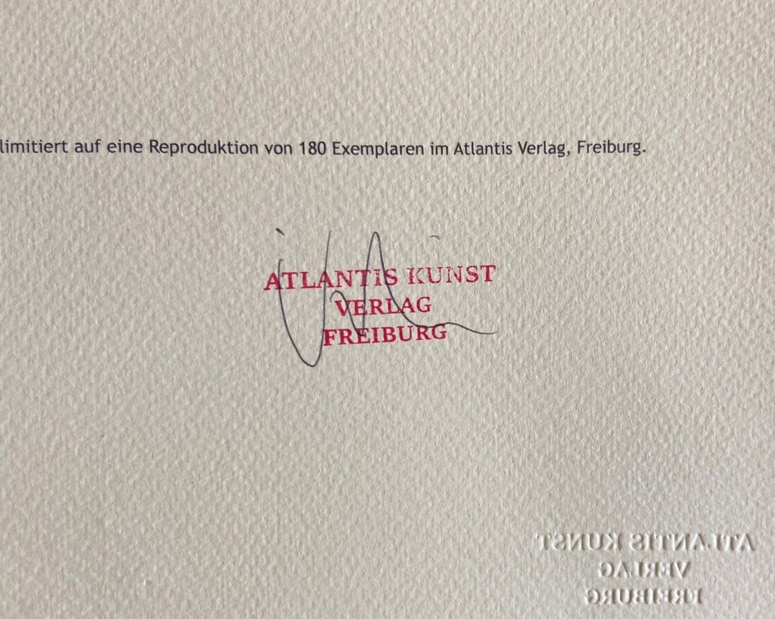 Mark Rothko Lithograph #Op - 10