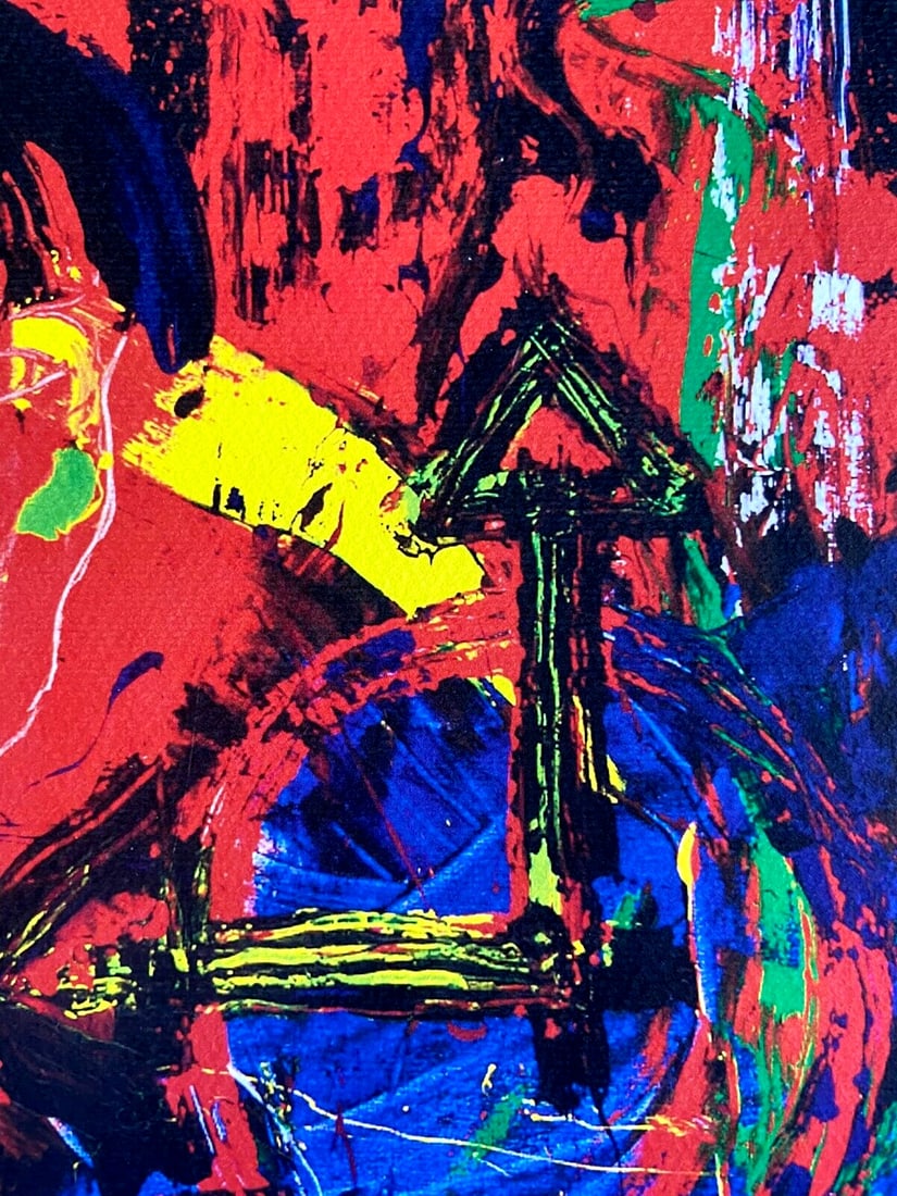 200Ex Sylvester Stallone 'Life 85' Lithograph - 4