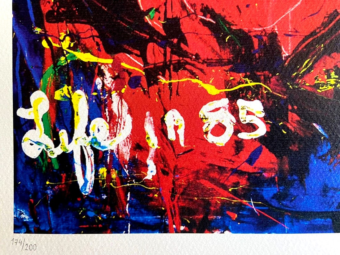 200Ex Sylvester Stallone 'Life 85' Lithograph - 5