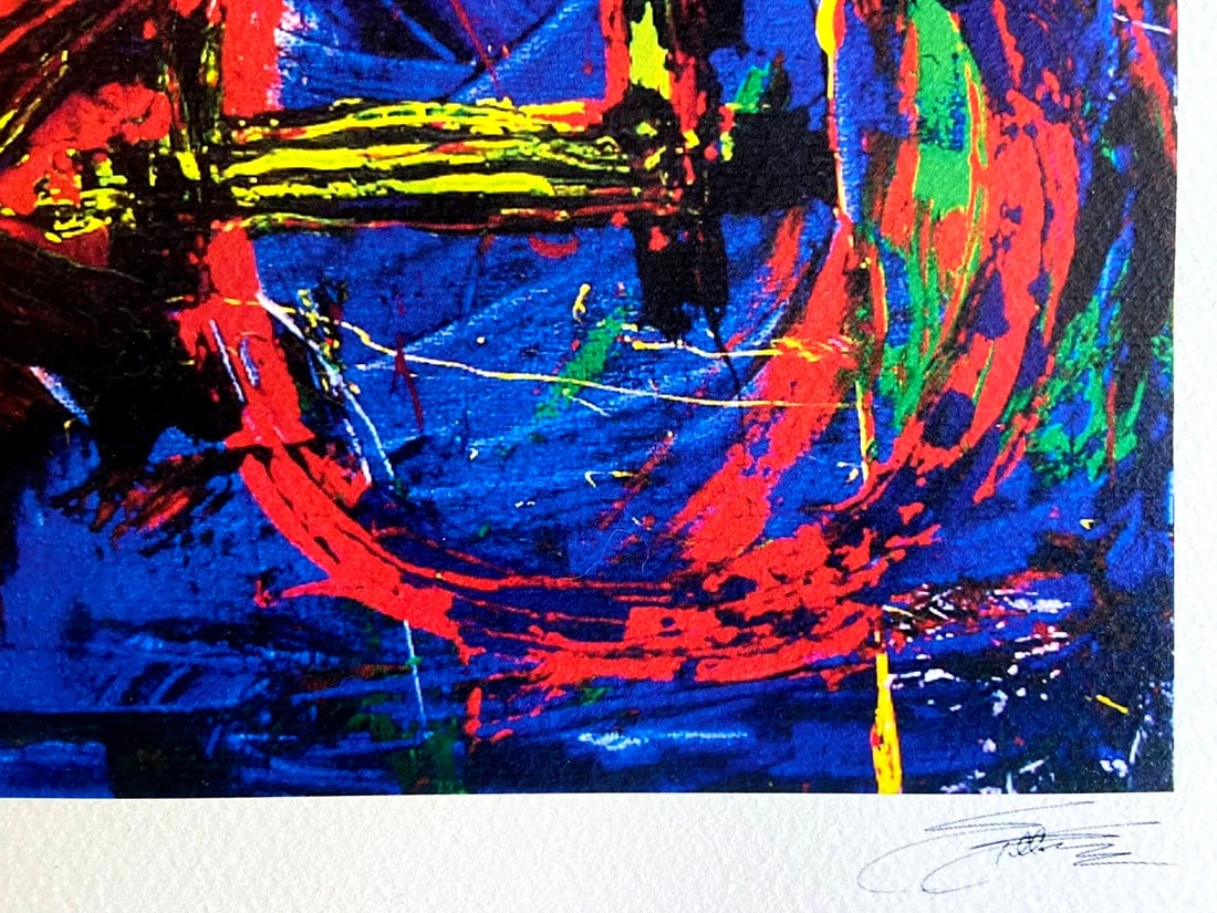 200Ex Sylvester Stallone 'Life 85' Lithograph - 6