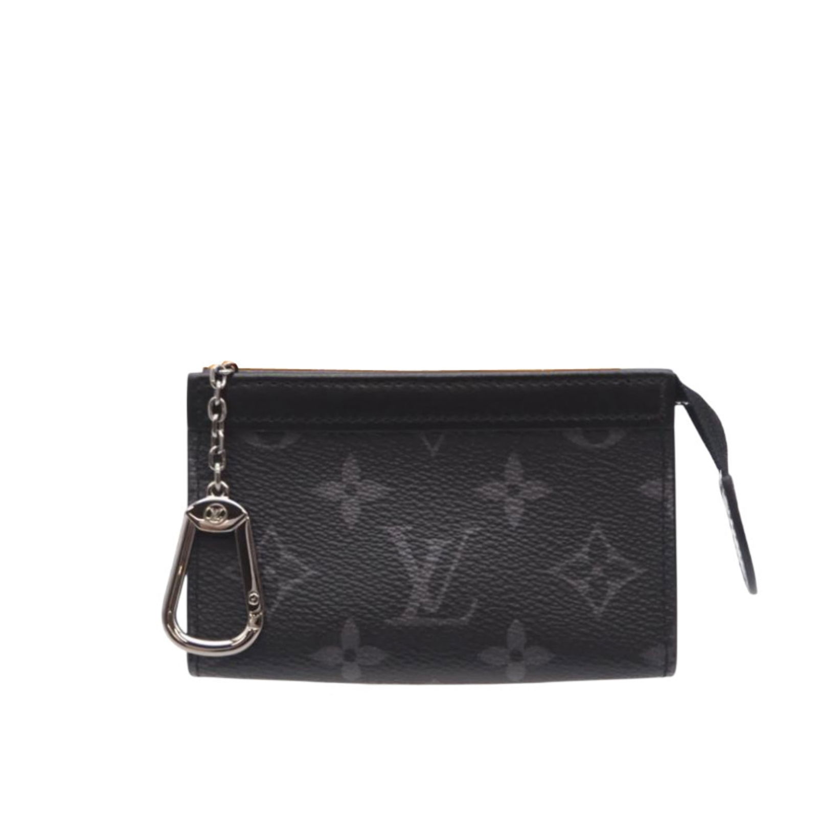 Louis Vuitton Coin Purse - Coated Canvas: Louis Vuitton Coin Purse - Coated Canvas A sleek and sophisticated accessory for the modern gentleman, this Louis Vuitton Coin Purse is crafted from durable coated canvas in a timeless black hue. With