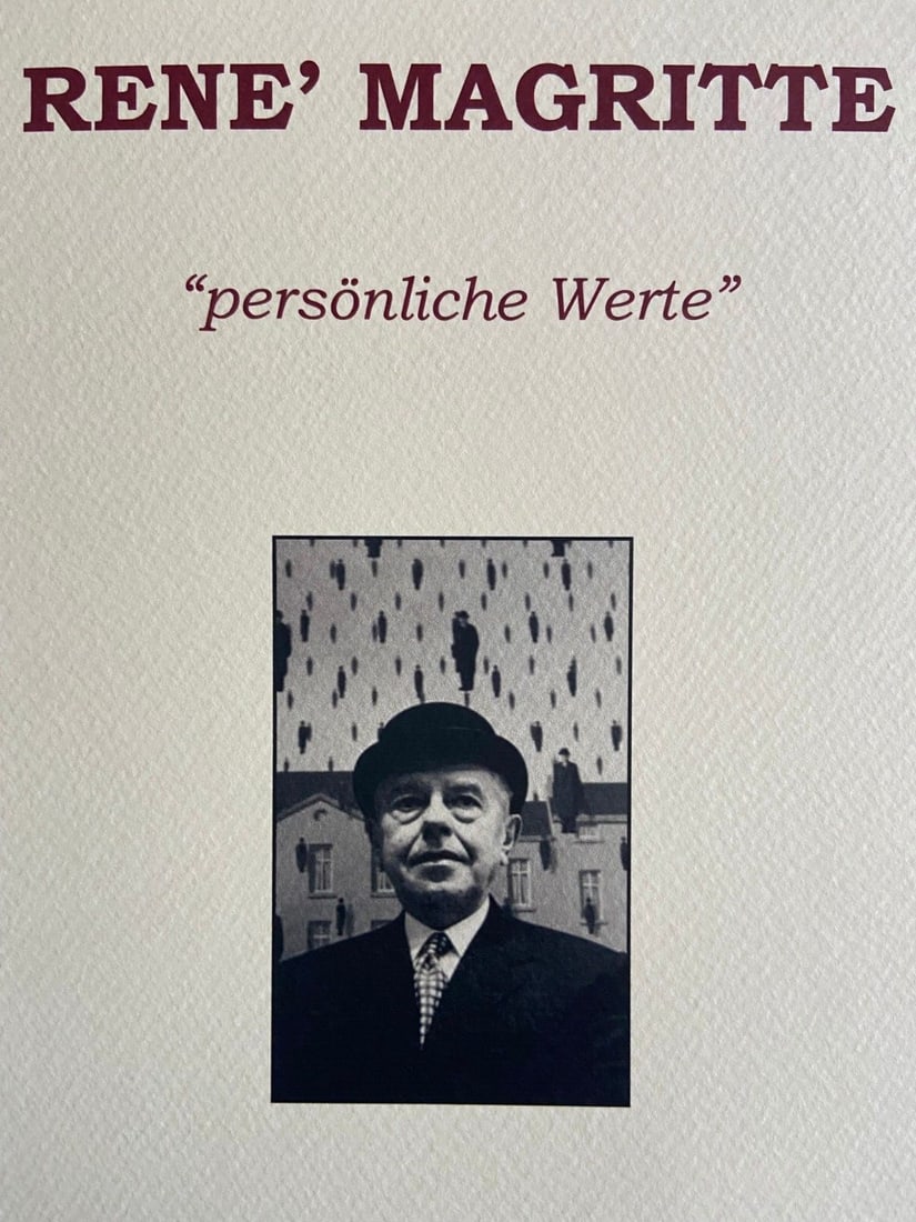 Ren Magritte Lithograph # - 10