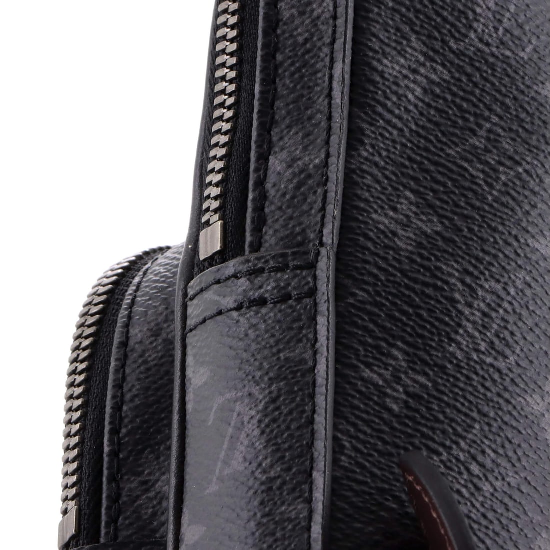 Printed Louis Vuitton Amazone Sling Bag Patchwork Monogram Eclipse Canvas and - 7