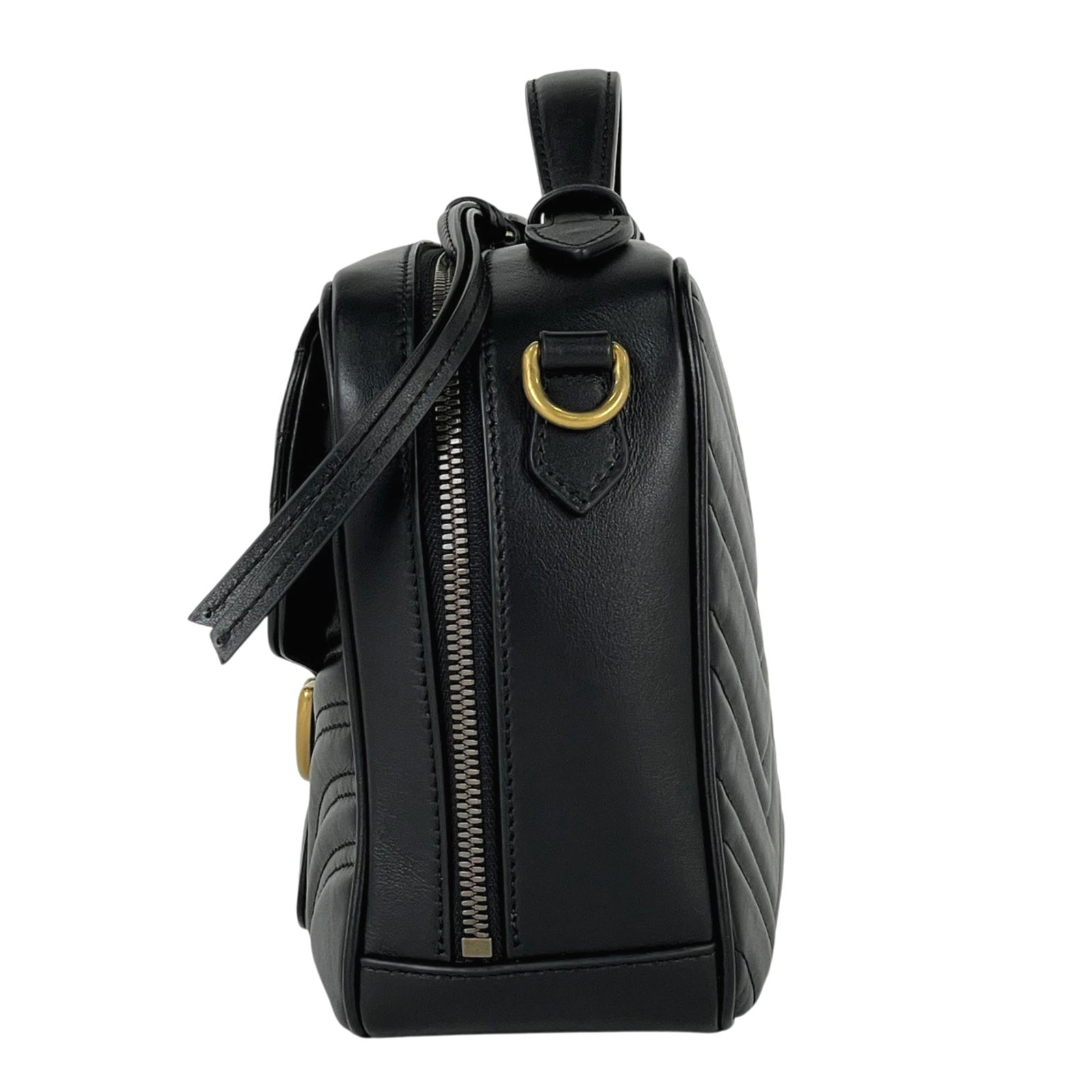 Gucci Leather Shoulder Bag - 2