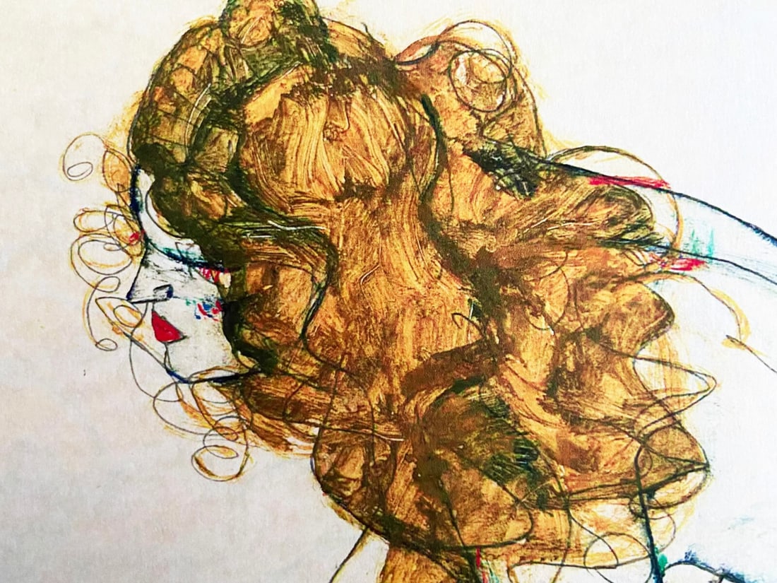 Numbered Egon Schiele Lithograph - 4