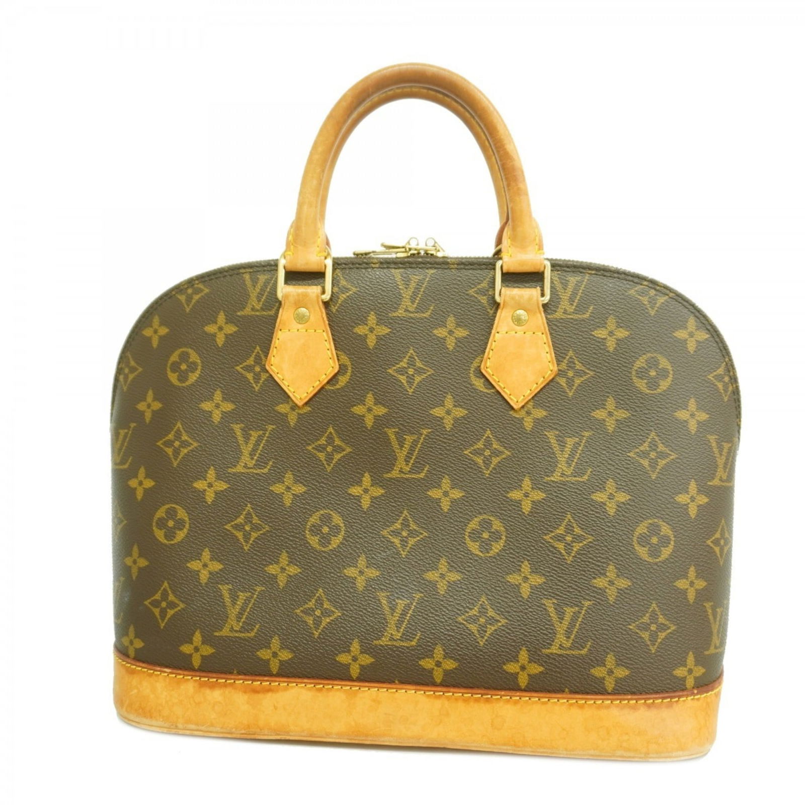 Handbag Louis Vuitton: Handbag Louis Vuitton A timeless piece from the iconic Louis Vuitton brand, this brown handbag boasts classic monogram pattern and premium leather construction. With its spacious interior and sturdy d
