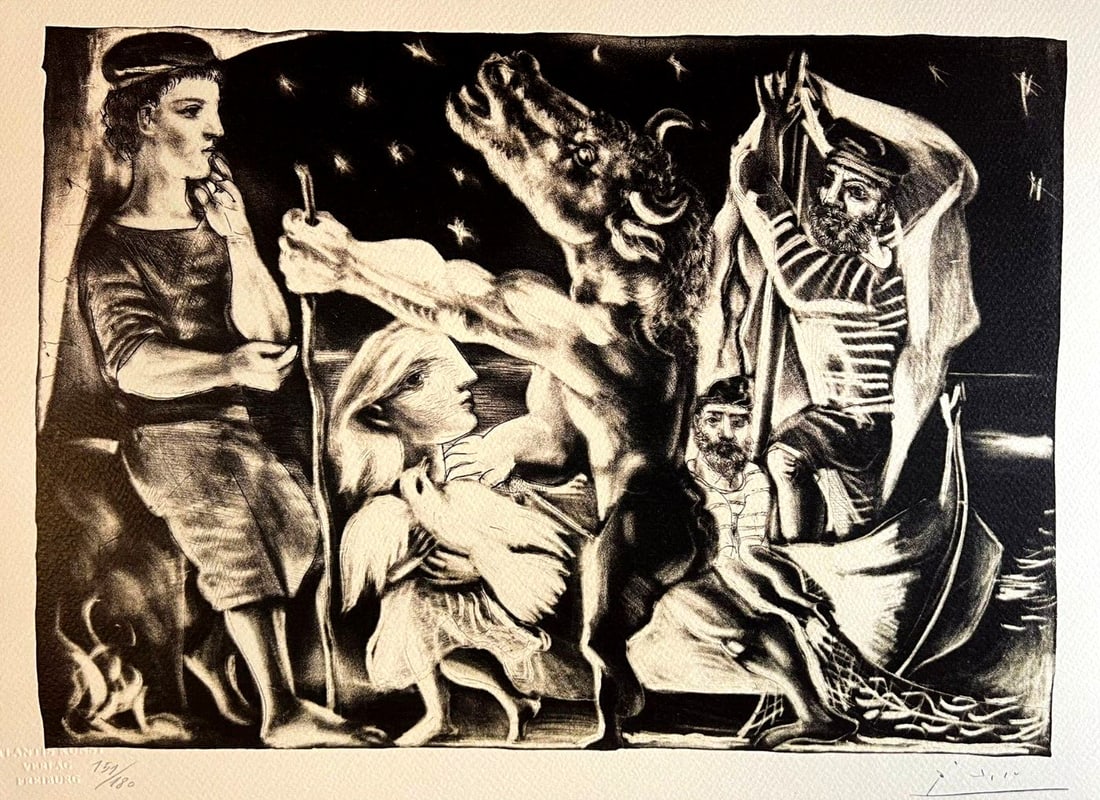 Numbered Pablo Picasso Lithograph - 2