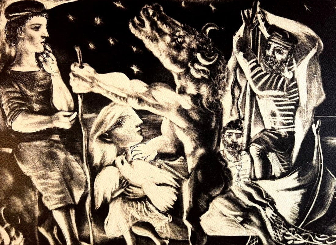 Numbered Pablo Picasso Lithograph - 3