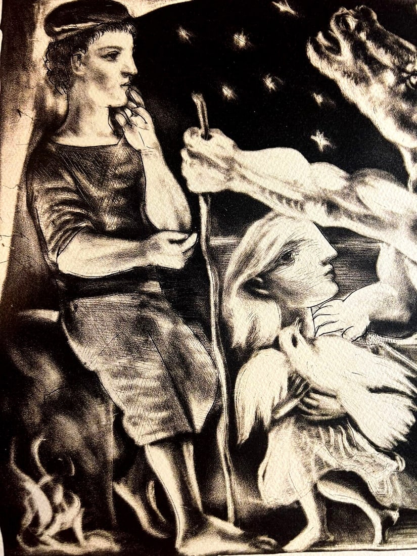 Numbered Pablo Picasso Lithograph - 4