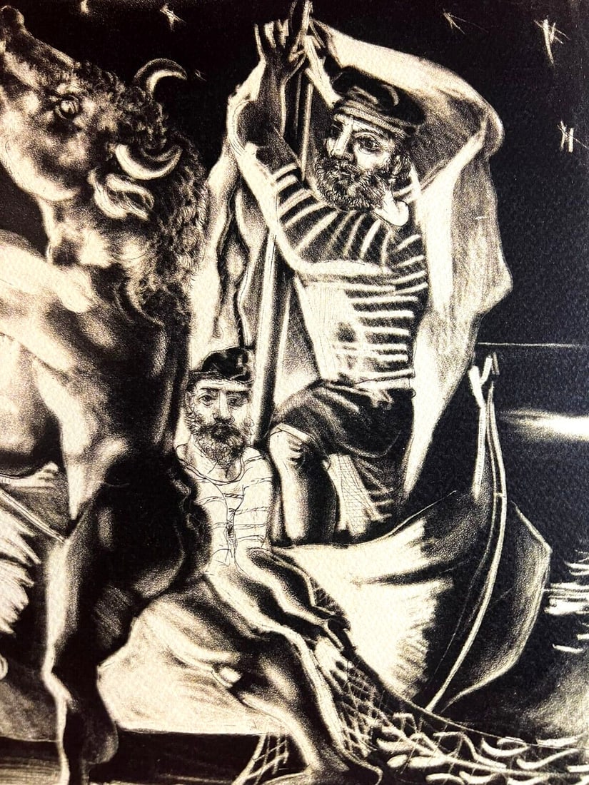 Numbered Pablo Picasso Lithograph - 6