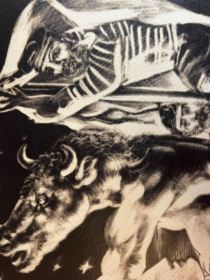 Numbered Pablo Picasso Lithograph - 7