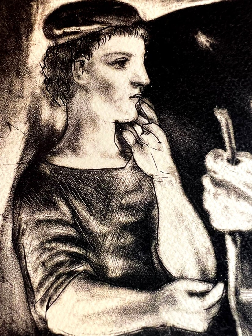 Numbered Pablo Picasso Lithograph - 9