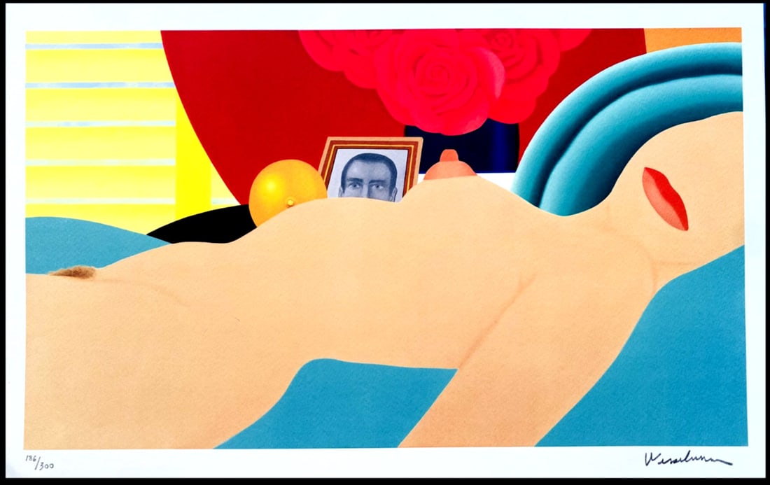 Numbered Tom Wesselmann Lithograph Handmade Op: Numbered Tom Wesselmann Lithograph Handmade Op A rare opportunity to own a piece of art history, this limited edition lithograph by Tom Wesselmann is a standout in any collection. Printed in 2005 and