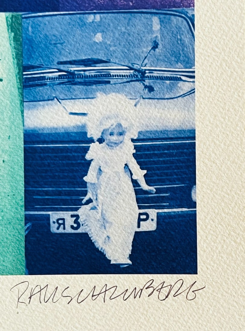 A Robert Rauschenberg Lithograph op Numbered - 9