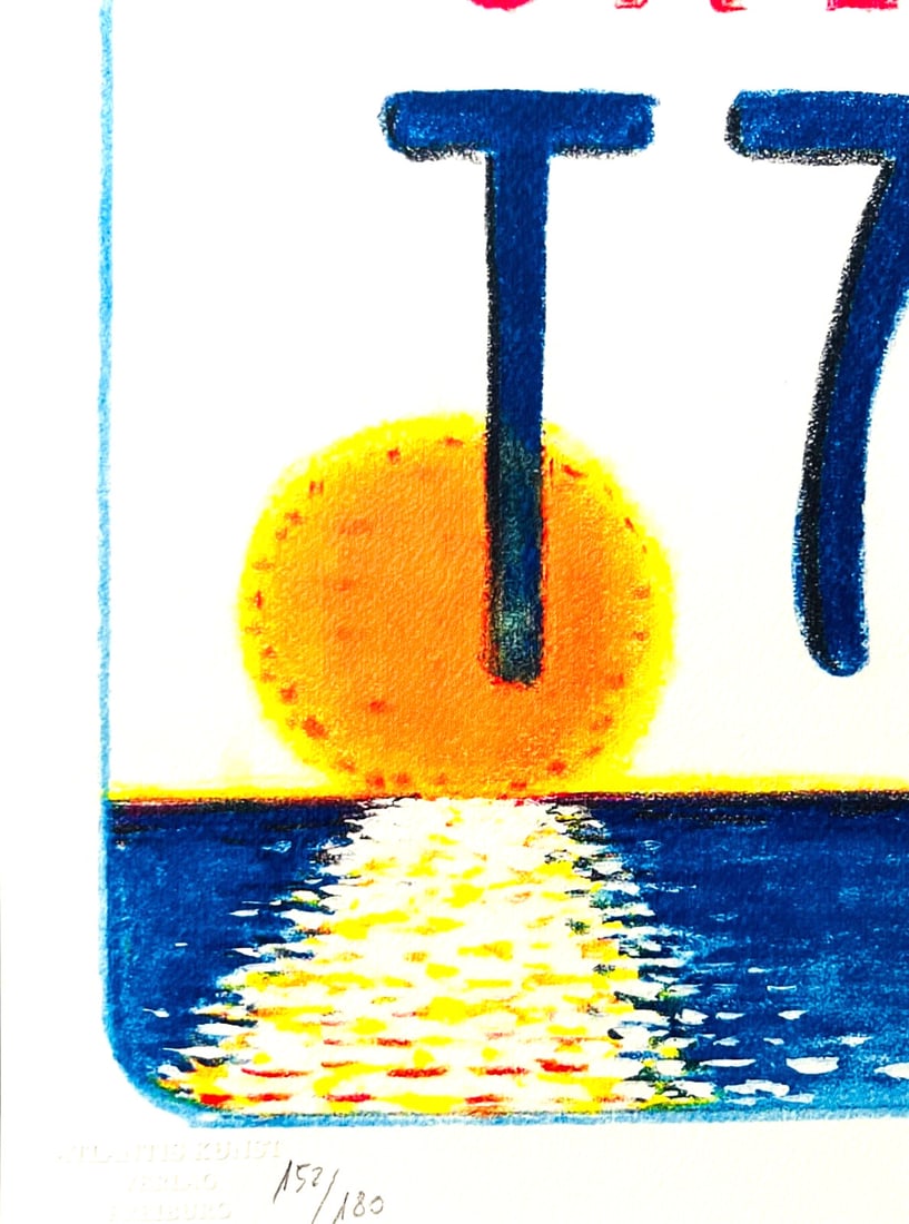 Lithograph Wayne Thiebaud - 7