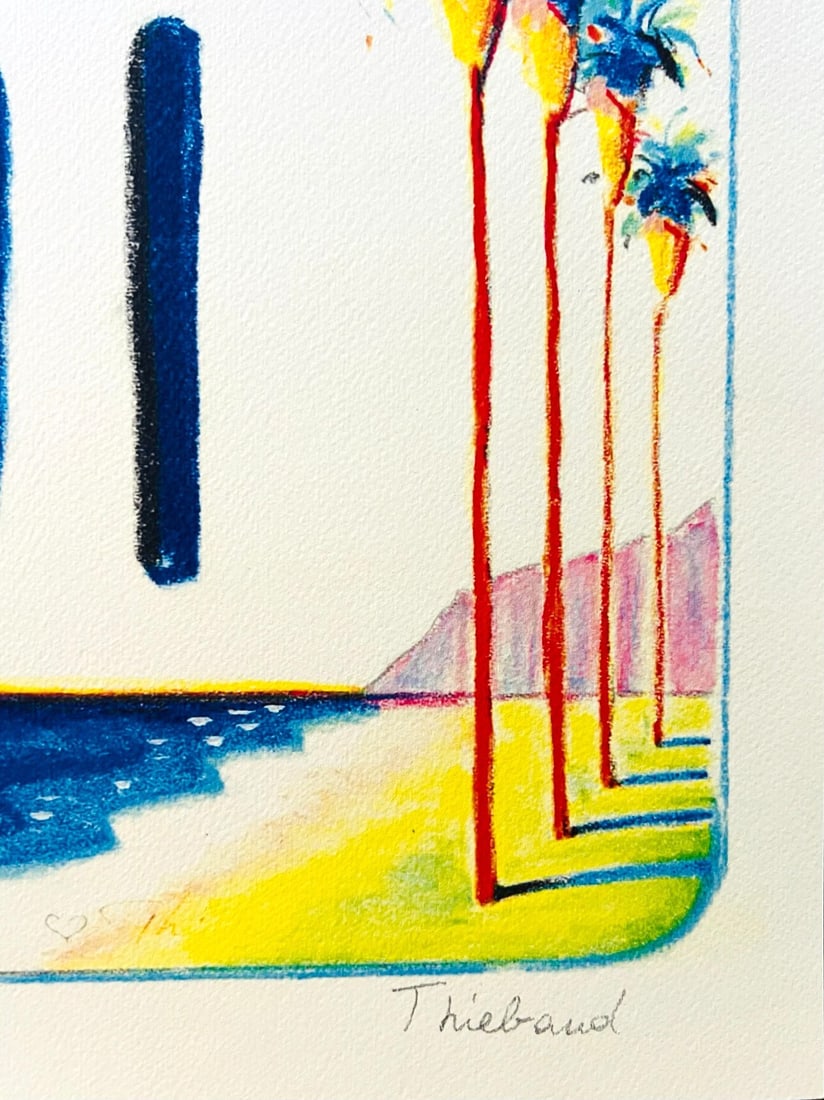 Lithograph Wayne Thiebaud - 8