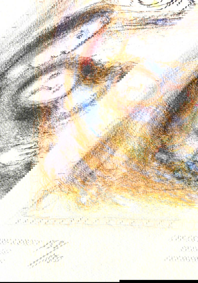 Marc Chagall Lithograph # (Numbered) - 5