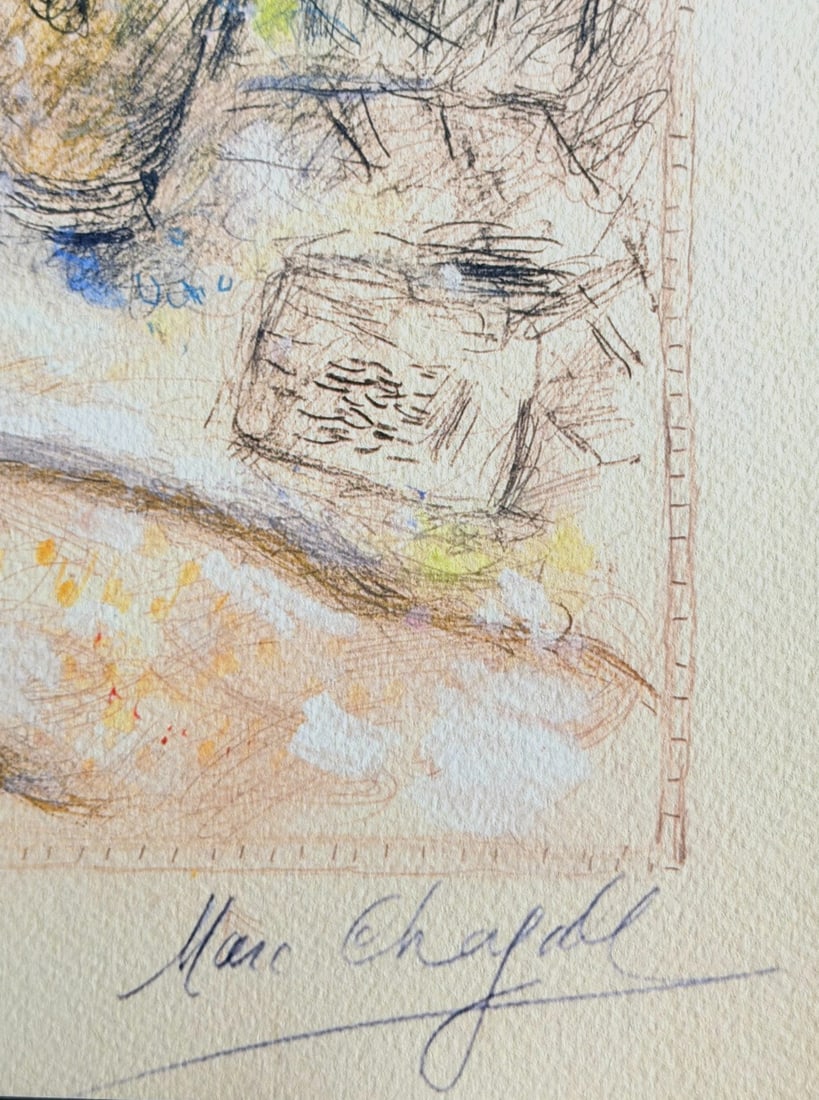 Marc Chagall Lithograph # (Numbered) - 6