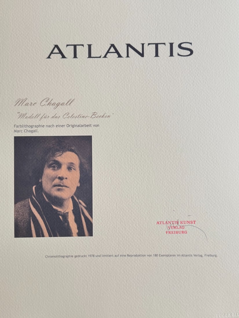 Marc Chagall Lithograph # (Numbered) - 7