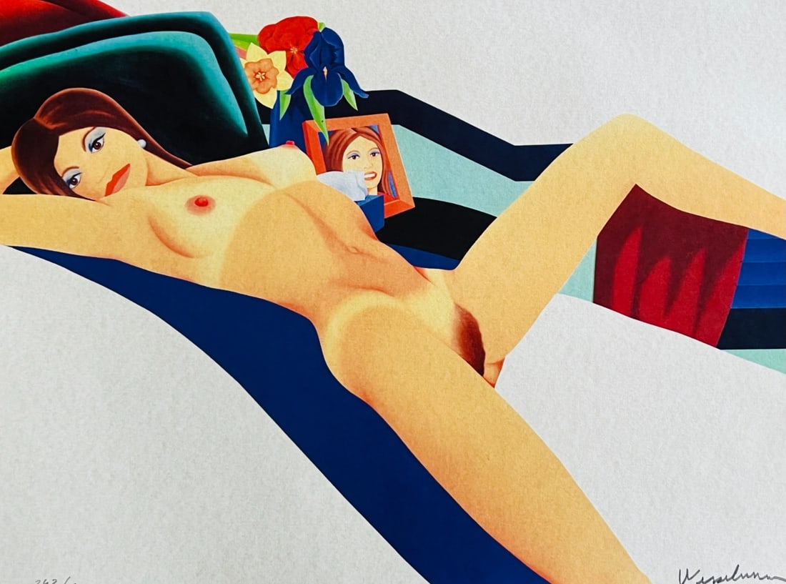 Numbered Tom Wesselmann Lithograph Handmade Op - 2