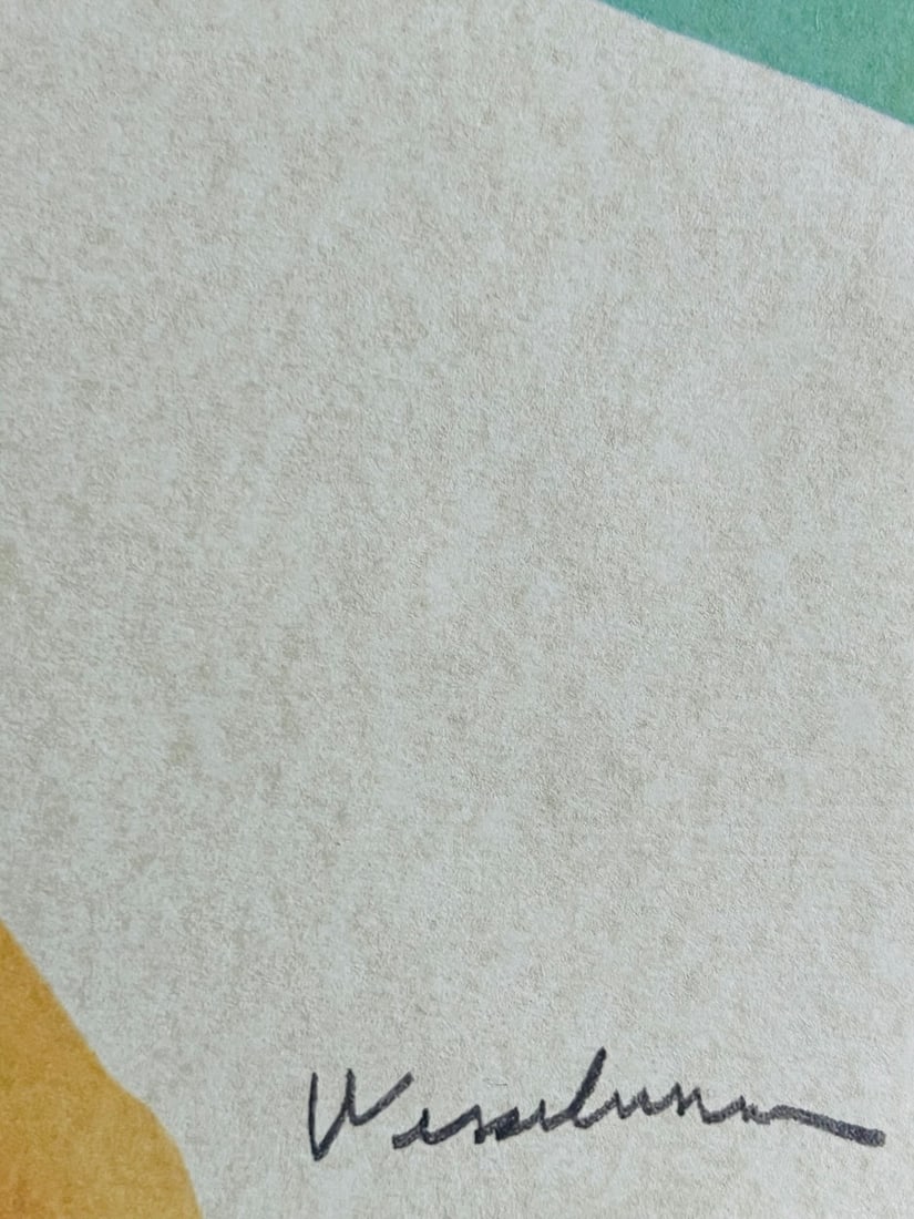 Numbered Tom Wesselmann Lithograph Handmade Op - 6