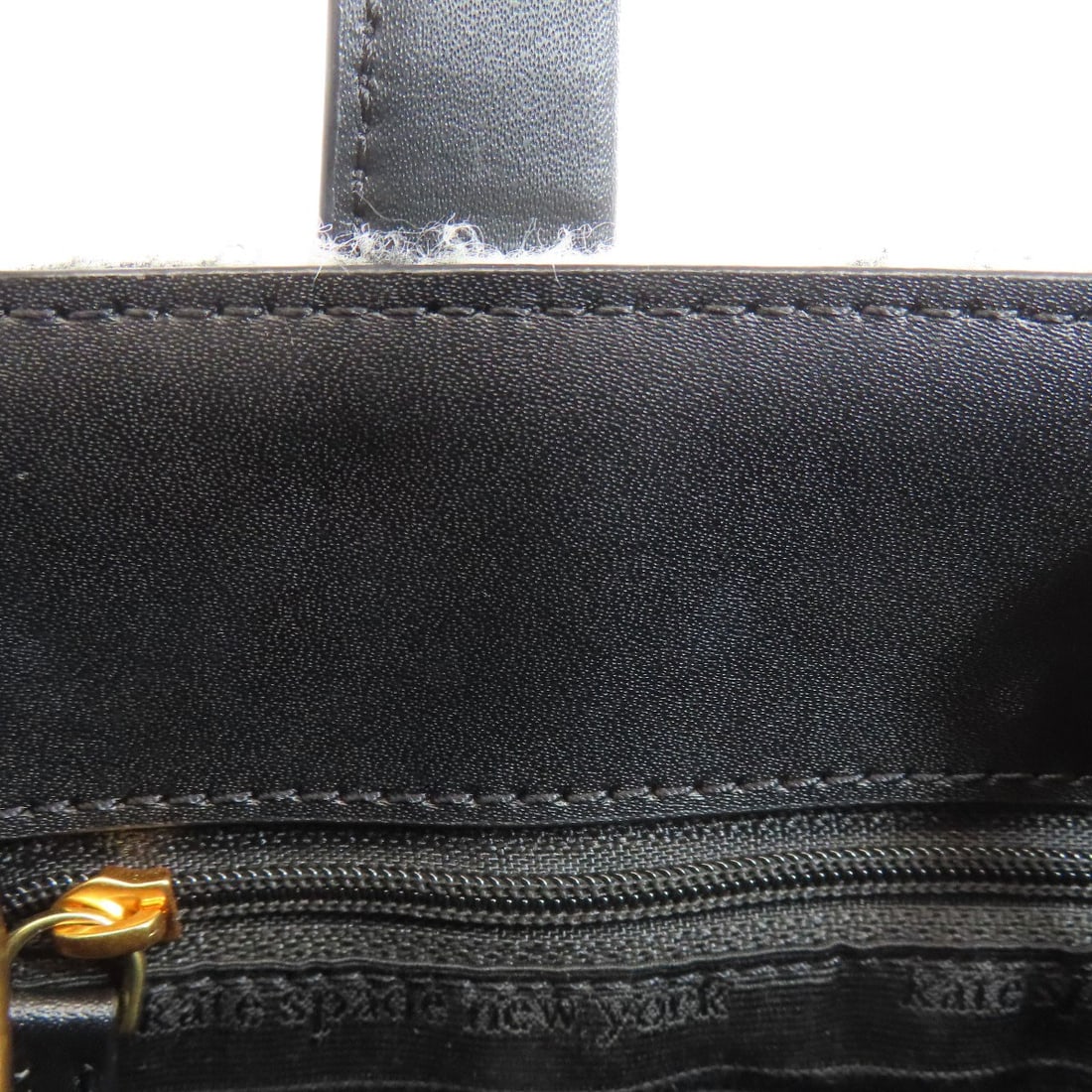 Leather kate spade Checkpattern Handbag wool - 12