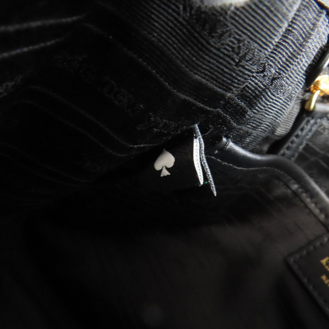 Leather kate spade Checkpattern Handbag wool - 7