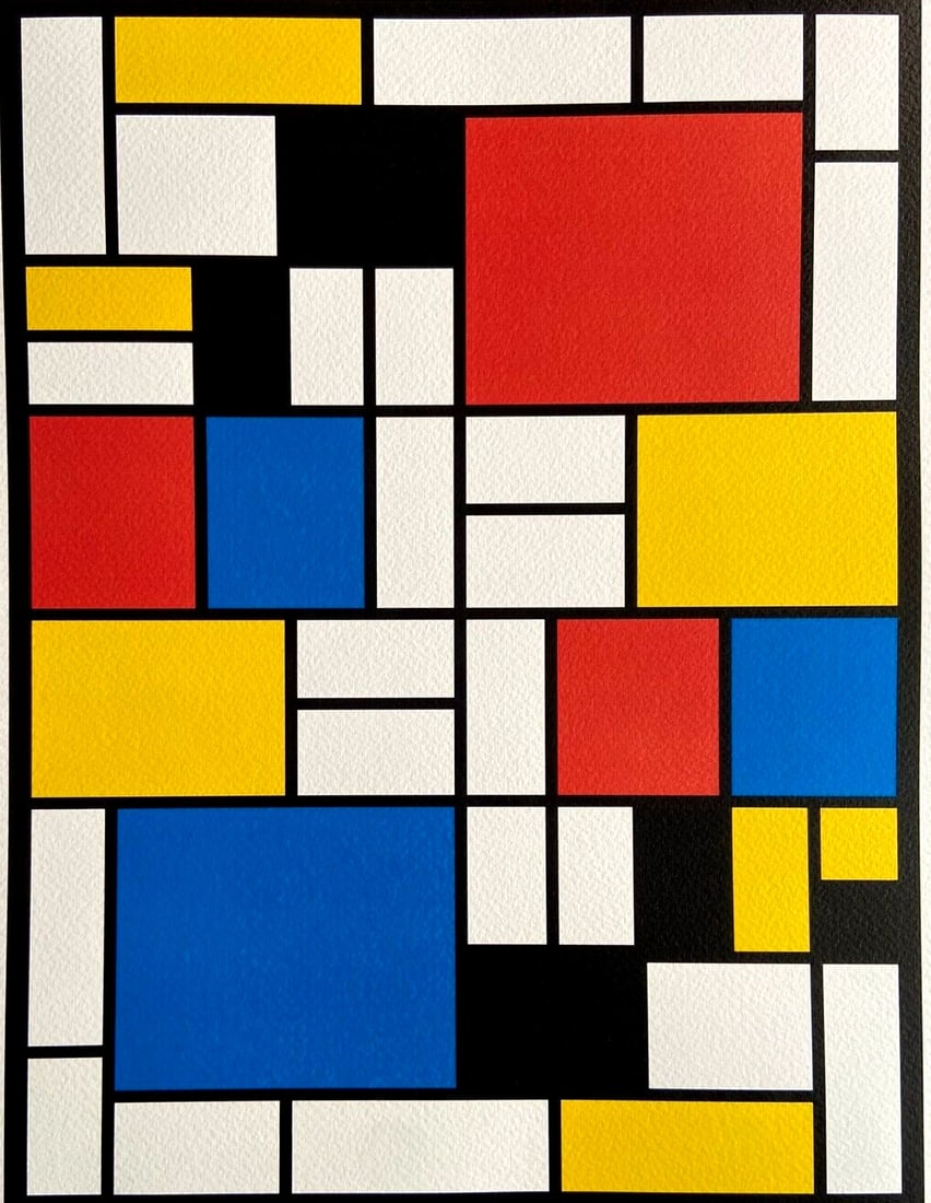 Piet Mondrian Lithograph - 2