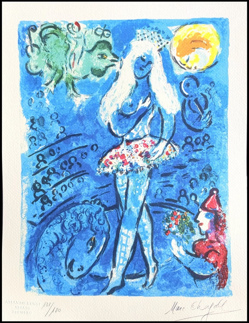 Marc Chagall Lithograph # (Numbered) (1 of 10)