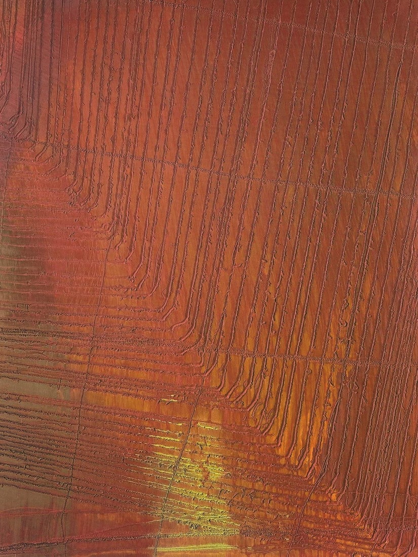 Brow ARNULF RAINER Roland Garros French Open 31.5" x 21.25" Poster 2008 Abstract - 2