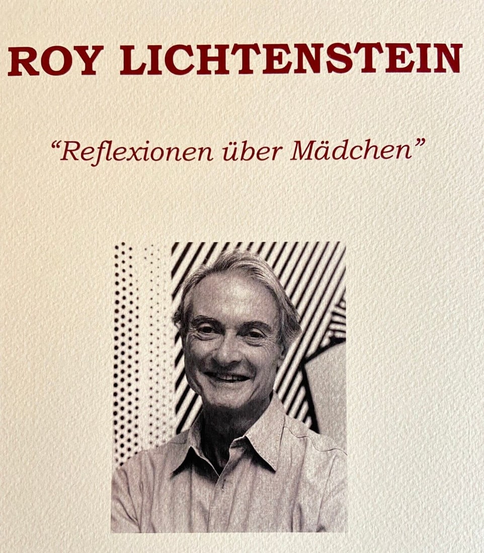 Lithograph Roy Lichtenstein. Numbered Limited - 10