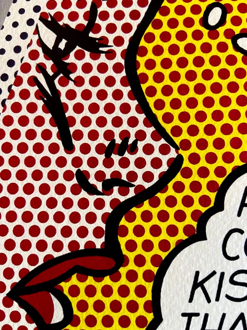 Lithograph Roy Lichtenstein. Numbered Limited - 6