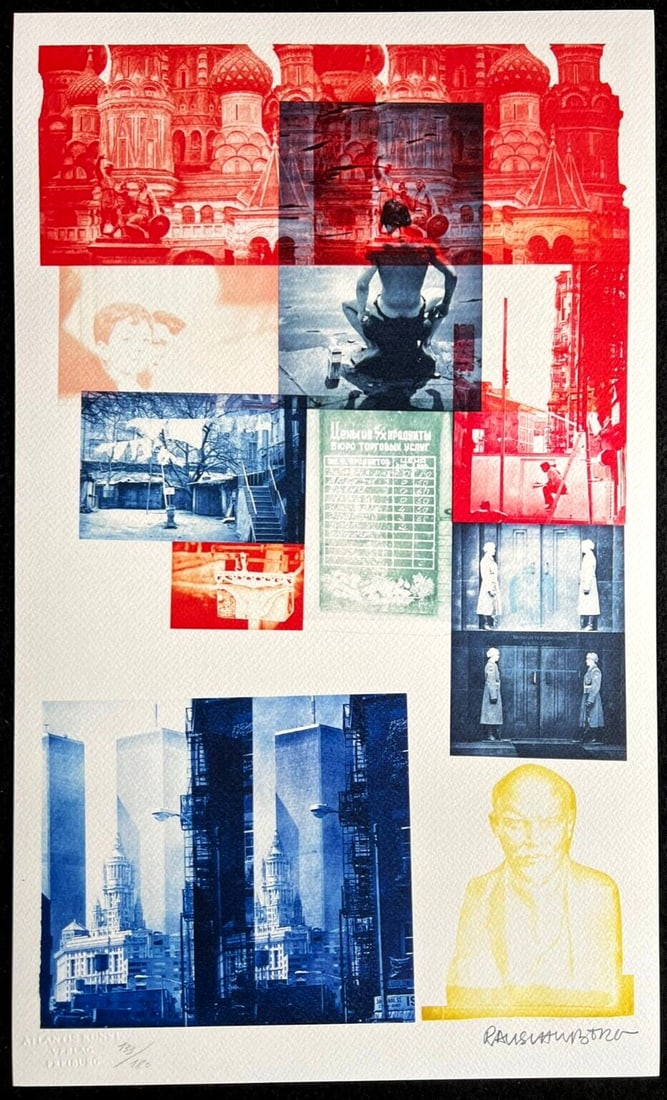 Rauschenberg 180ex Numbered Lithograph - 2