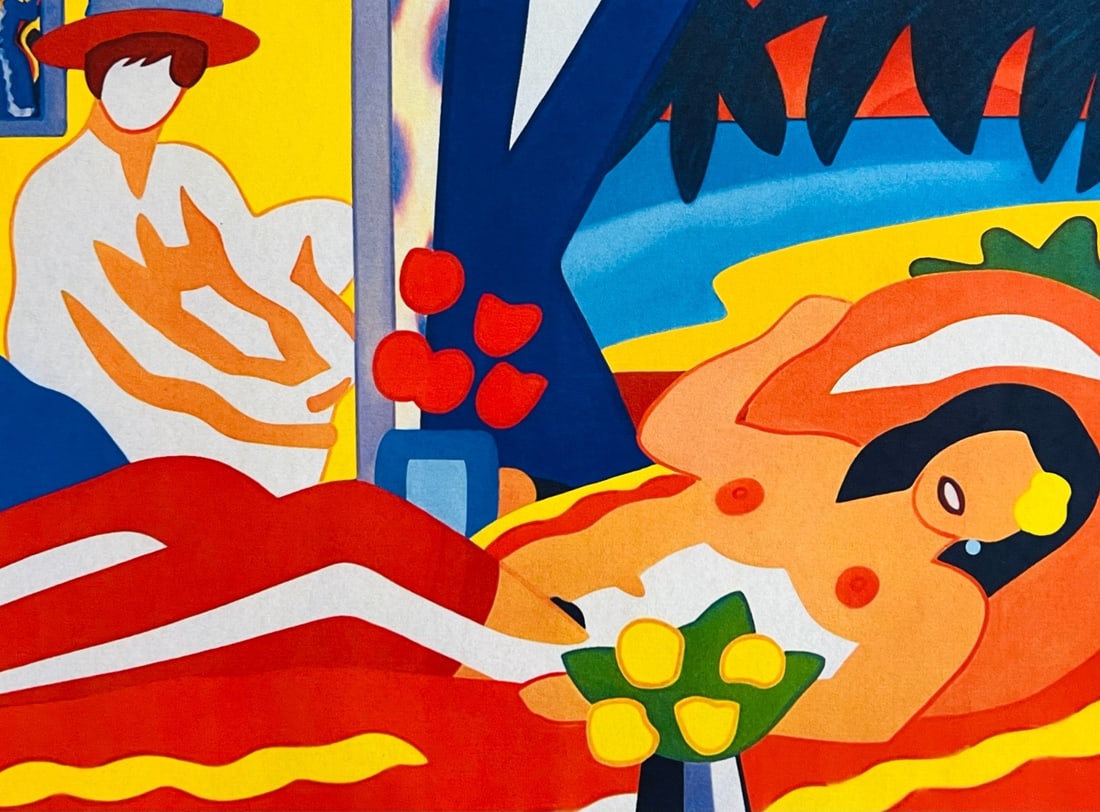 Tom Wesselmann Lithograph, Handmade, Op Numbered - 2